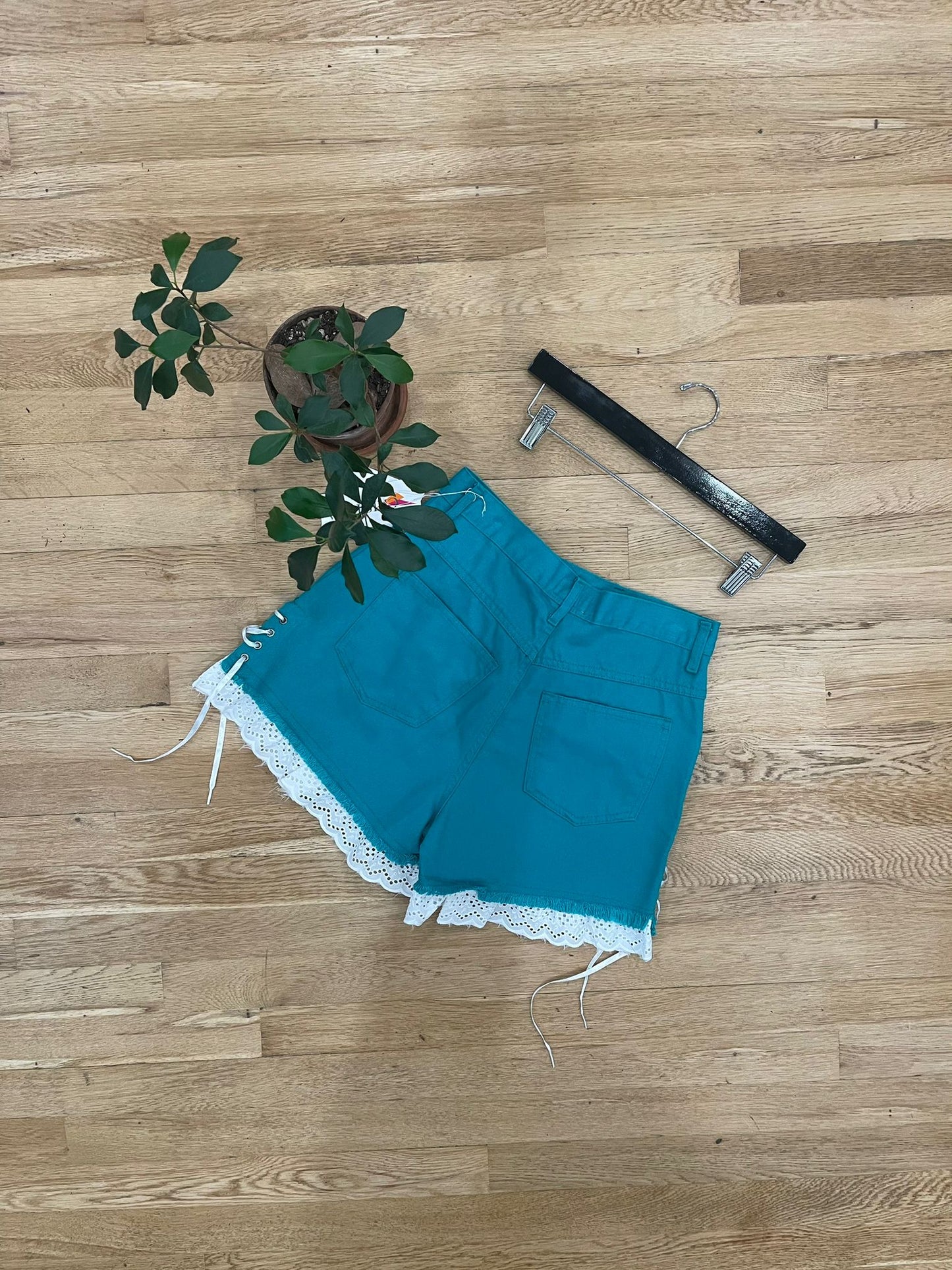 Cristina Shorts w/ Lace Trim
