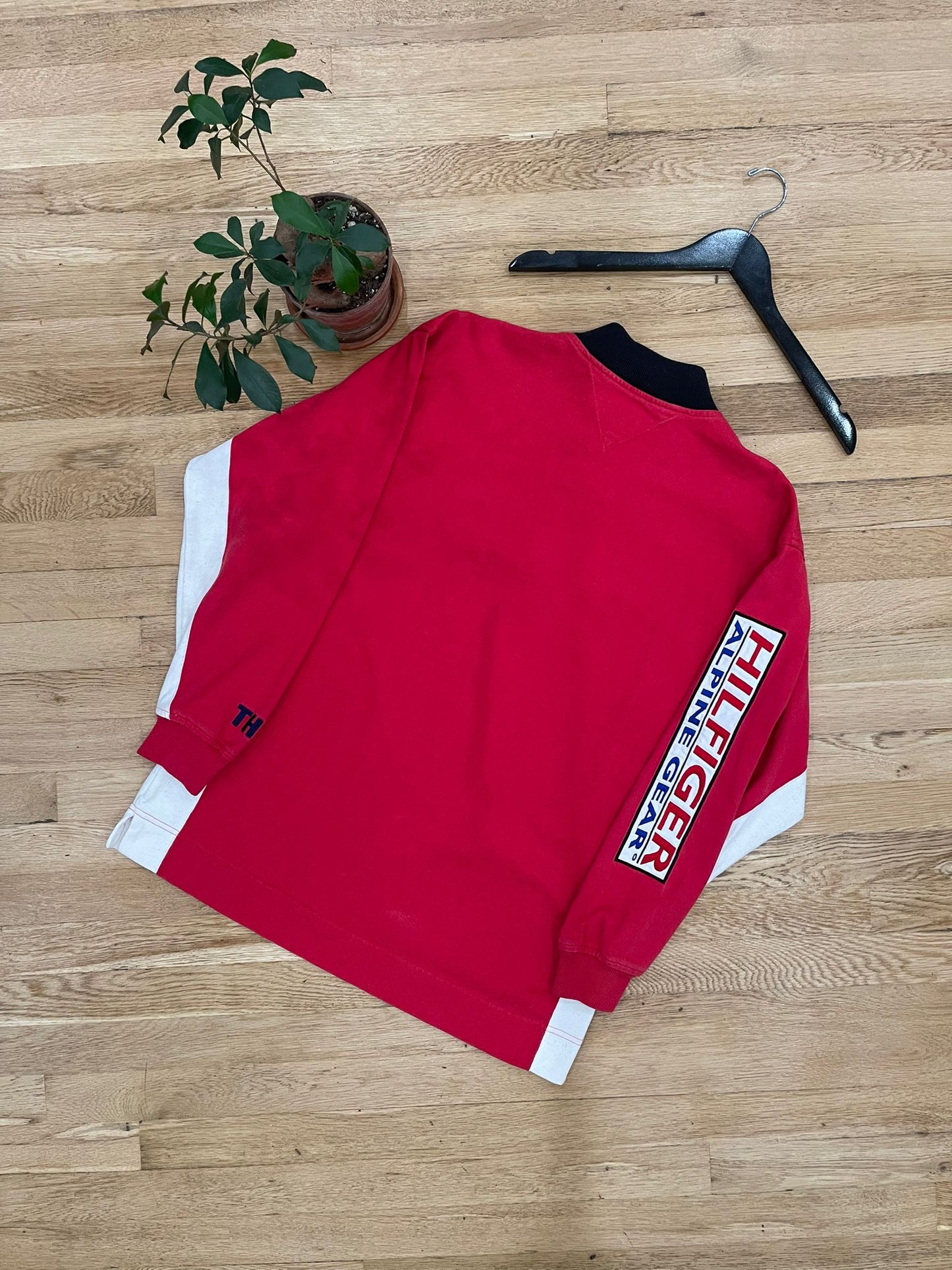 90’s Tommy Quarter Zip-Med