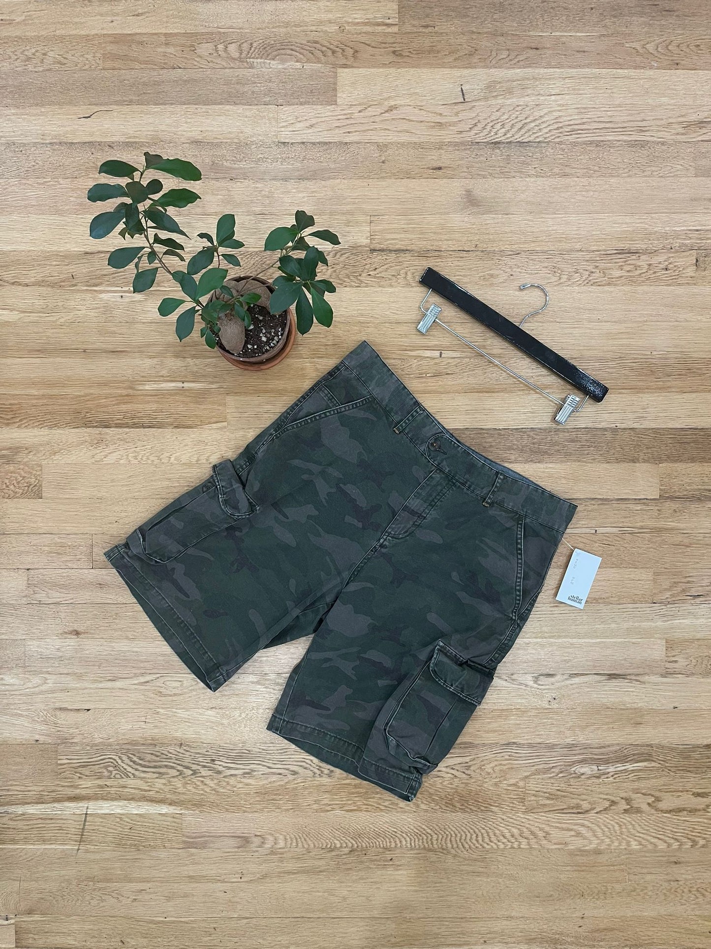 WRK Materials Camo Cargo Shorts