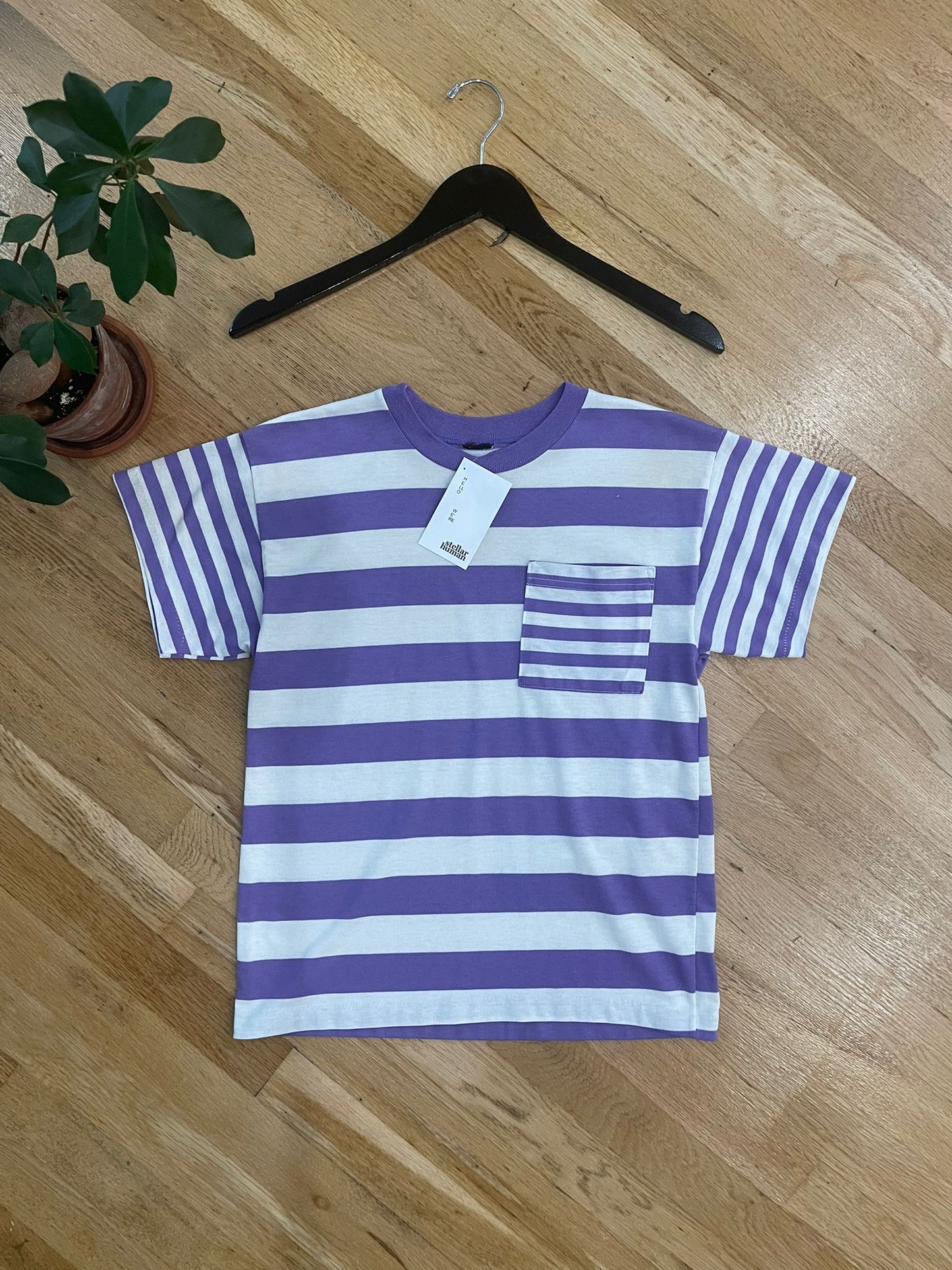 Striped Pocket Tee