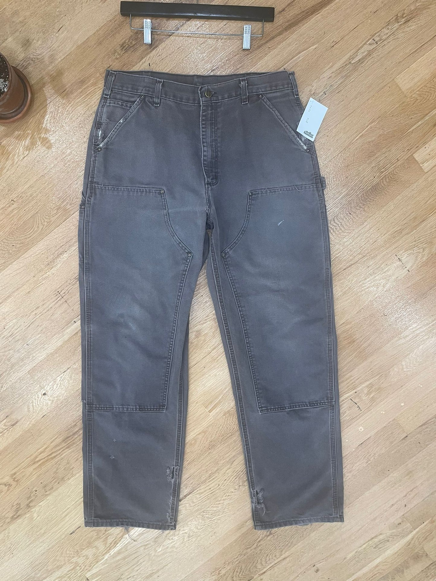 Grey Carhartt Double Knee Pants