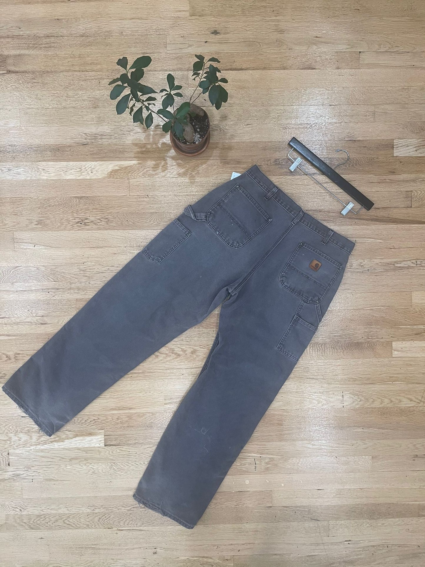 Grey Carhartt Double Knee Pants