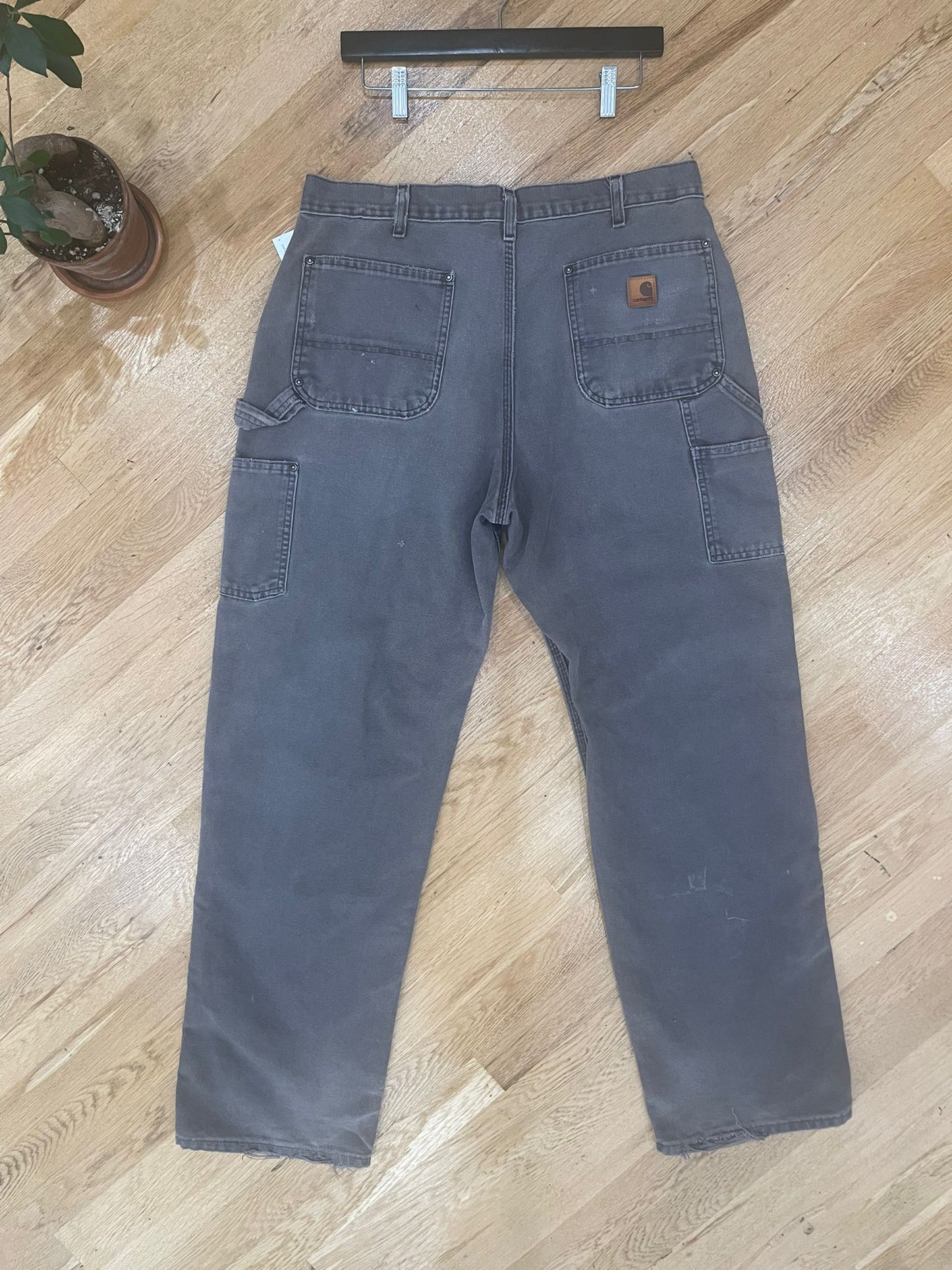 Grey Carhartt Double Knee Pants