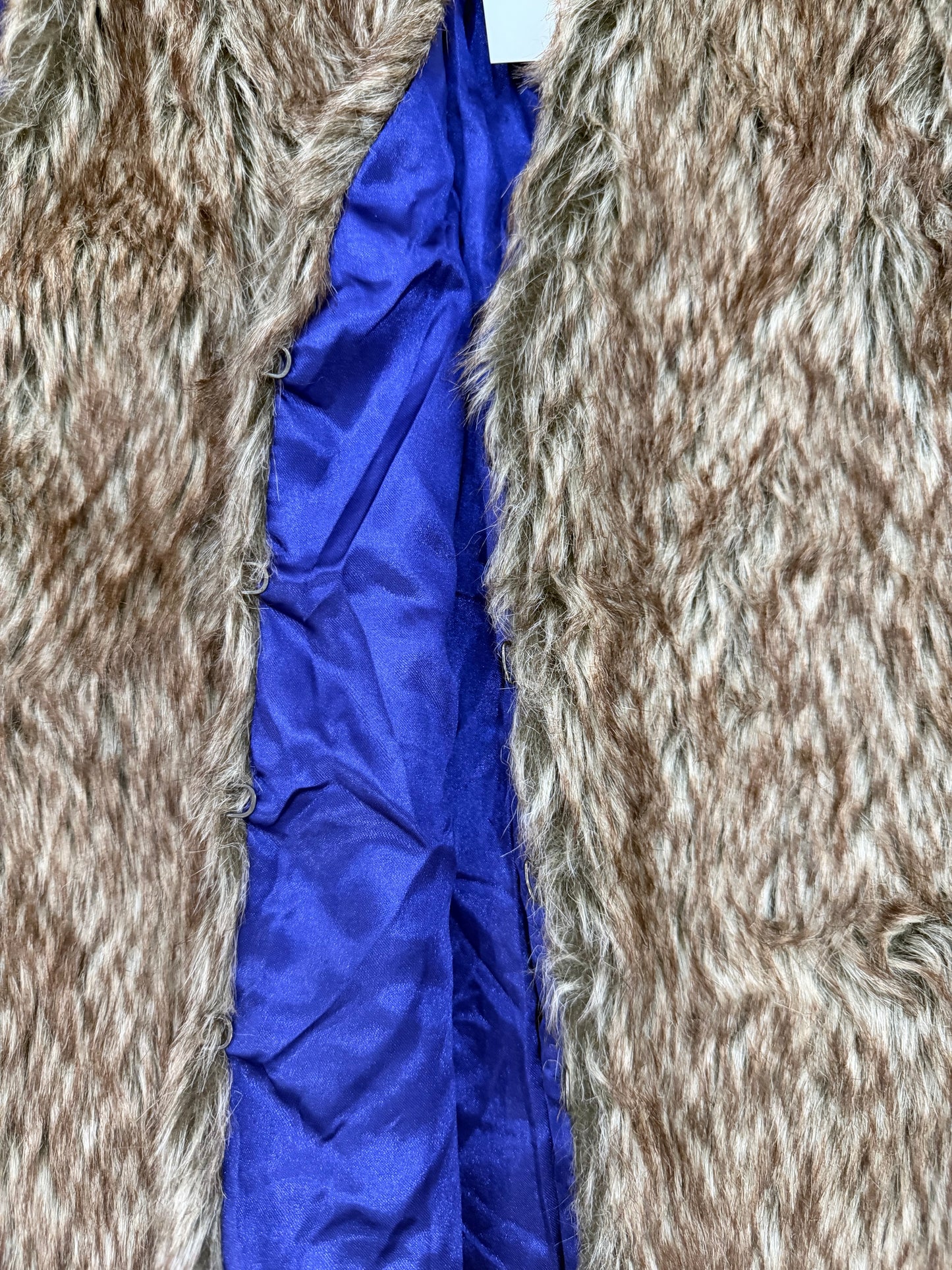 Y2K Hot topic Faux Fur Vest-Med