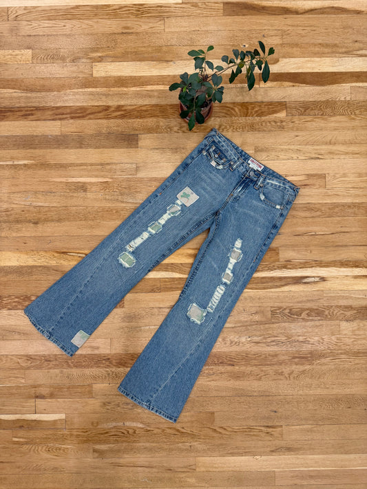 Y2K Seal Company Jeans