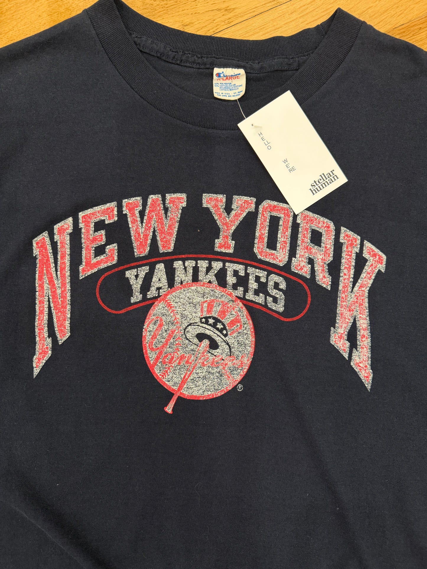 80’s Yankees Tee-Med