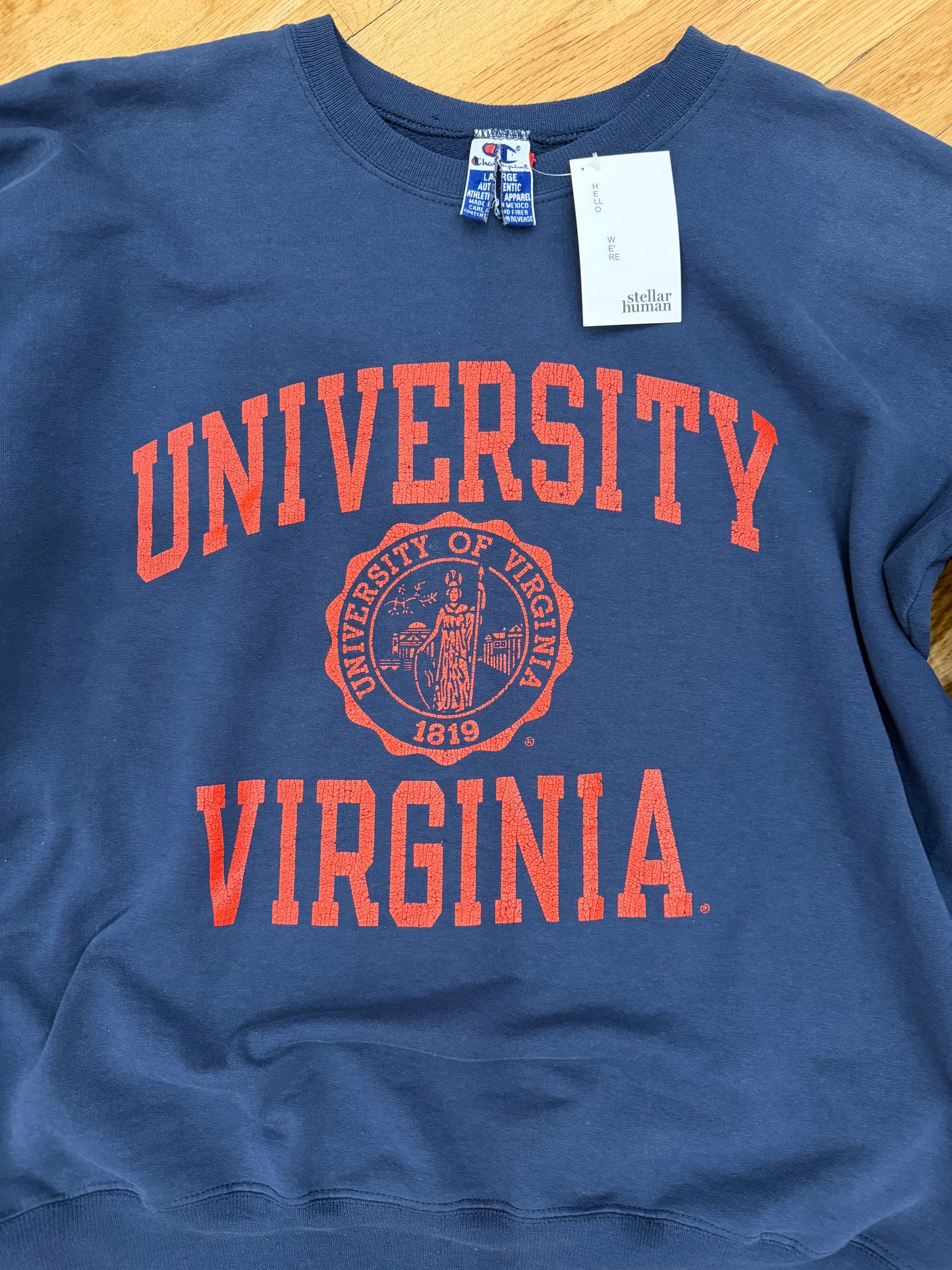 90’s Virginia University Crewneck-Large