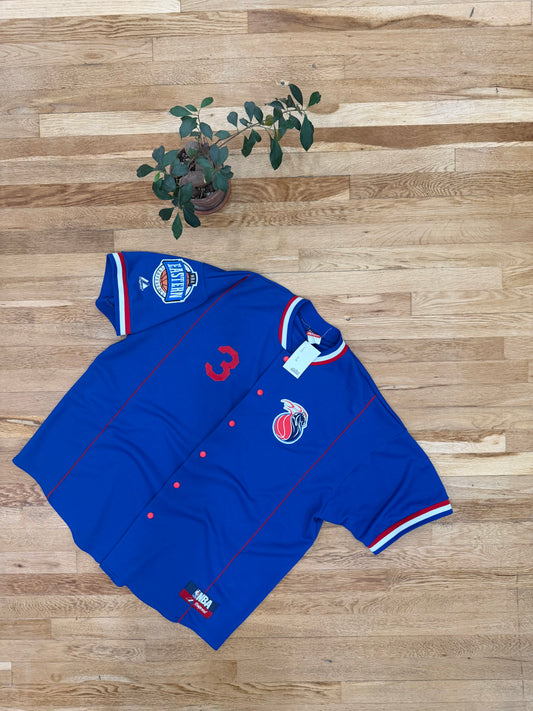 Y2K Ben Wallace all star warm up jersey-XL