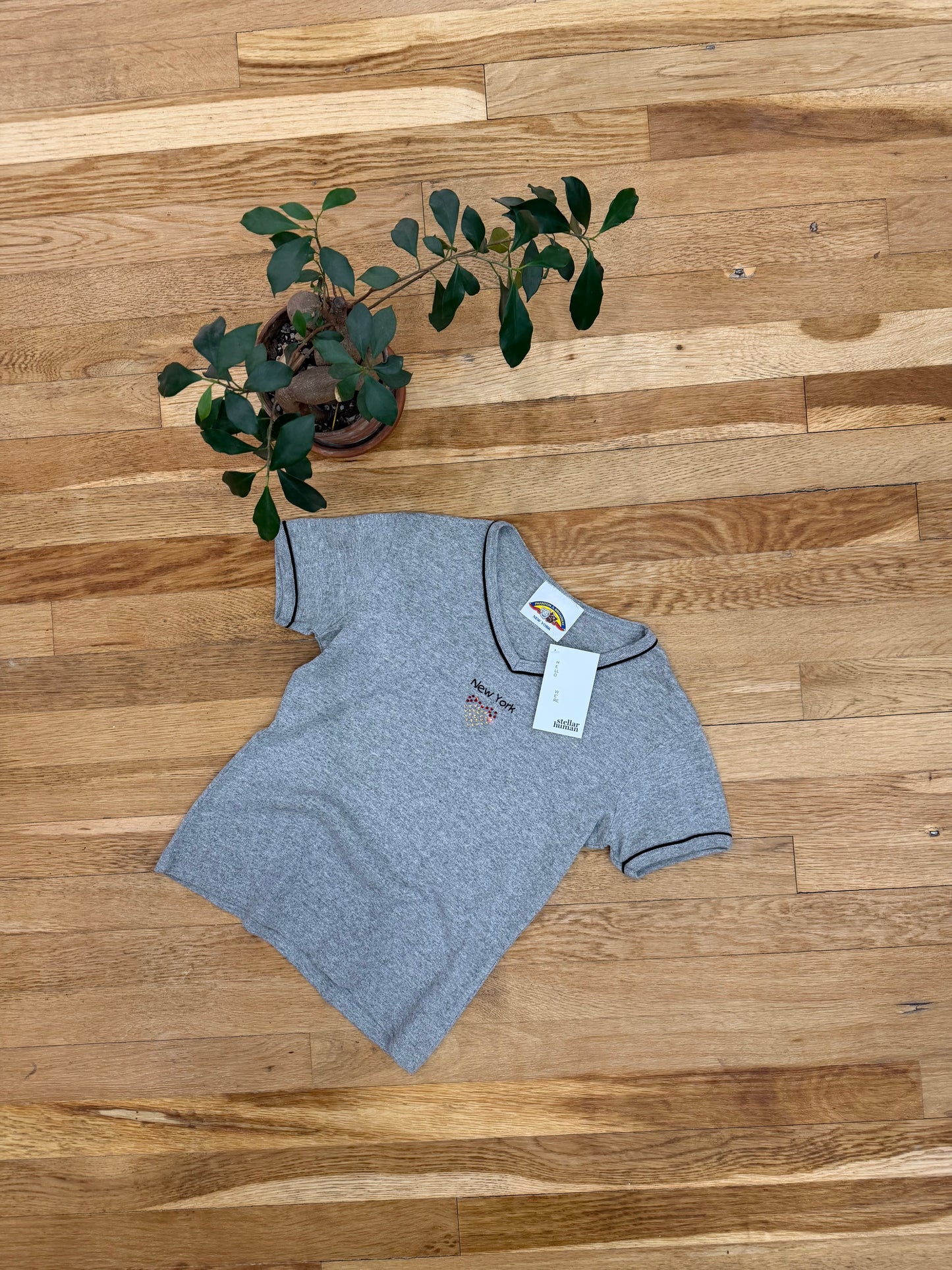 Y2K NYC Baby Tee-Small