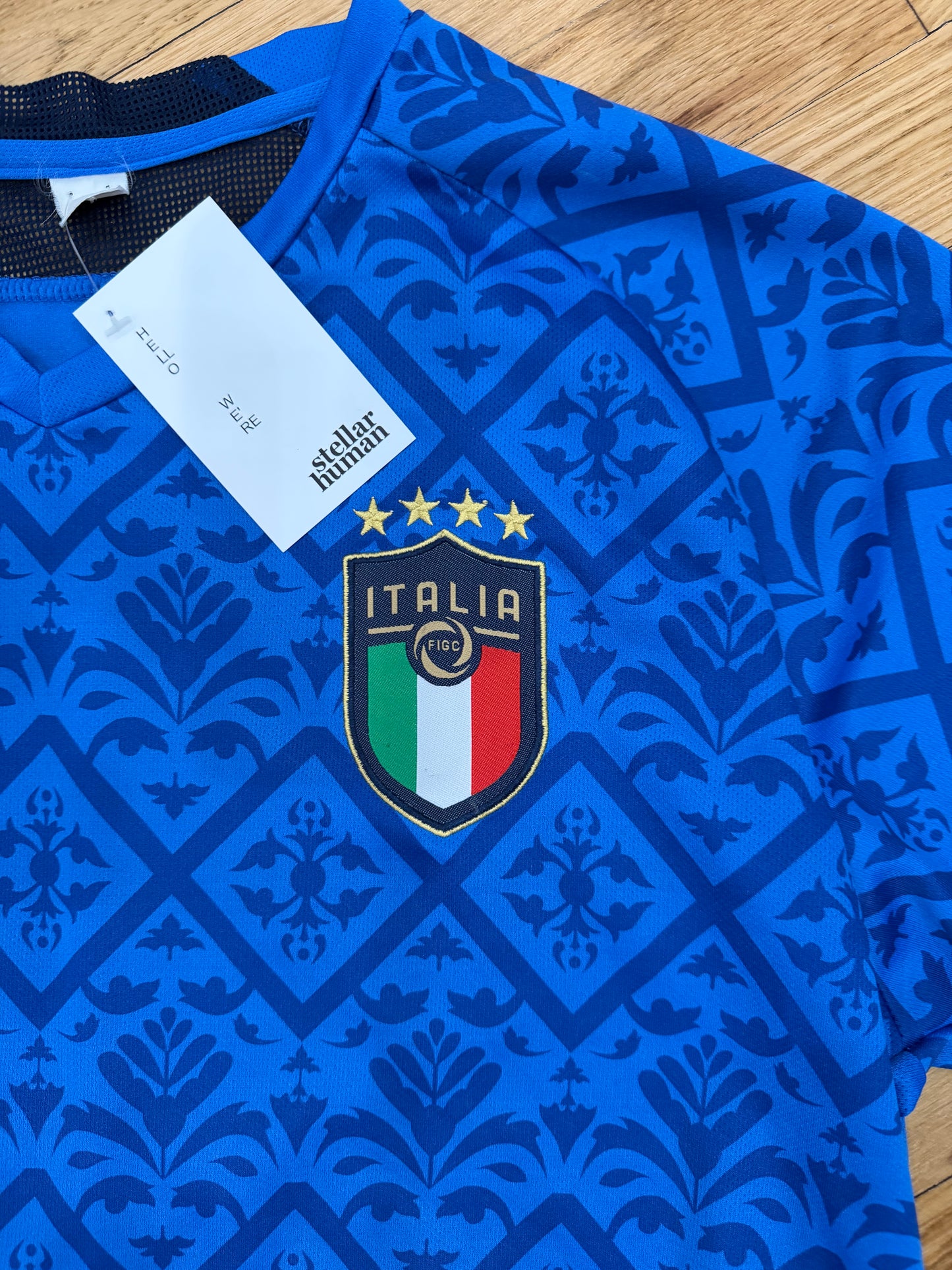 Italia Soccer Jersey-Large