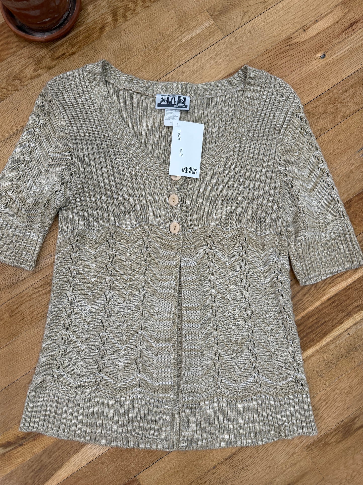 Y2K 212 Knit Top-Small