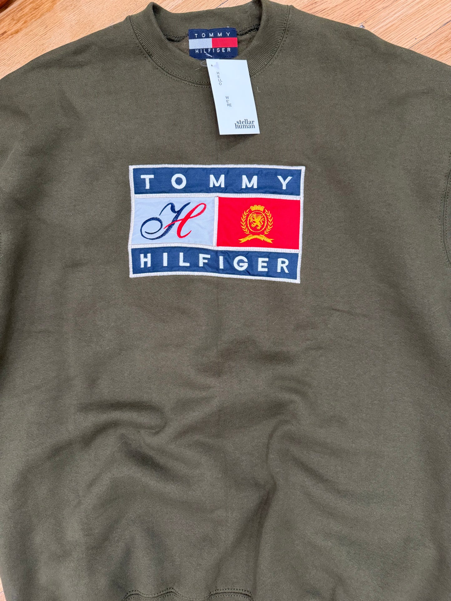 90’s Bootleg Tommy Hilfiger Crewneck-XL