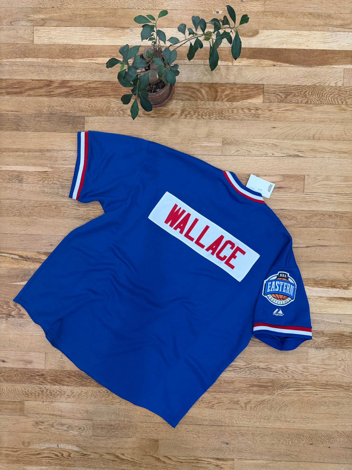 Y2K Ben Wallace all star warm up jersey-XL