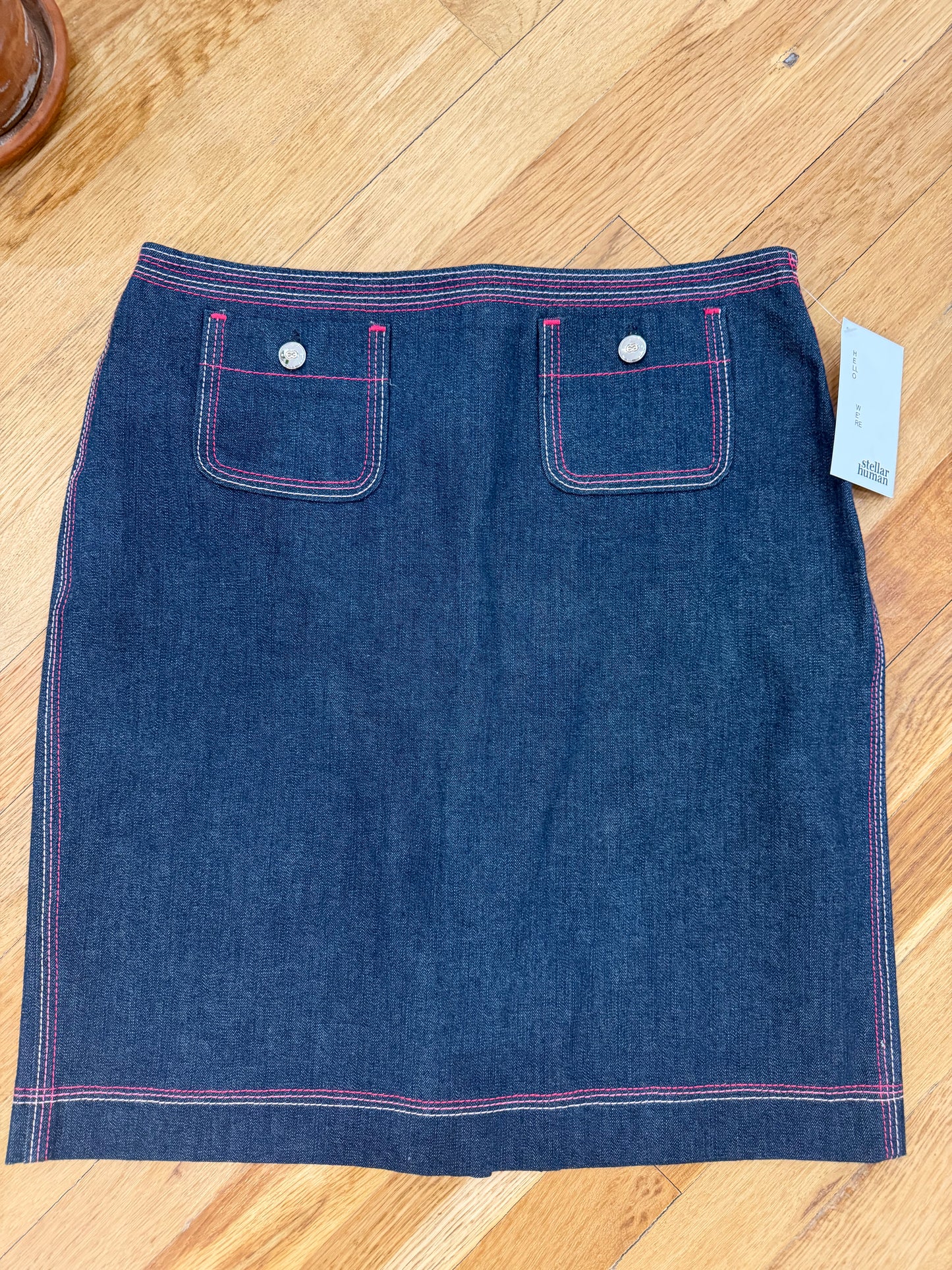 Y2K Escada Denim Skirt