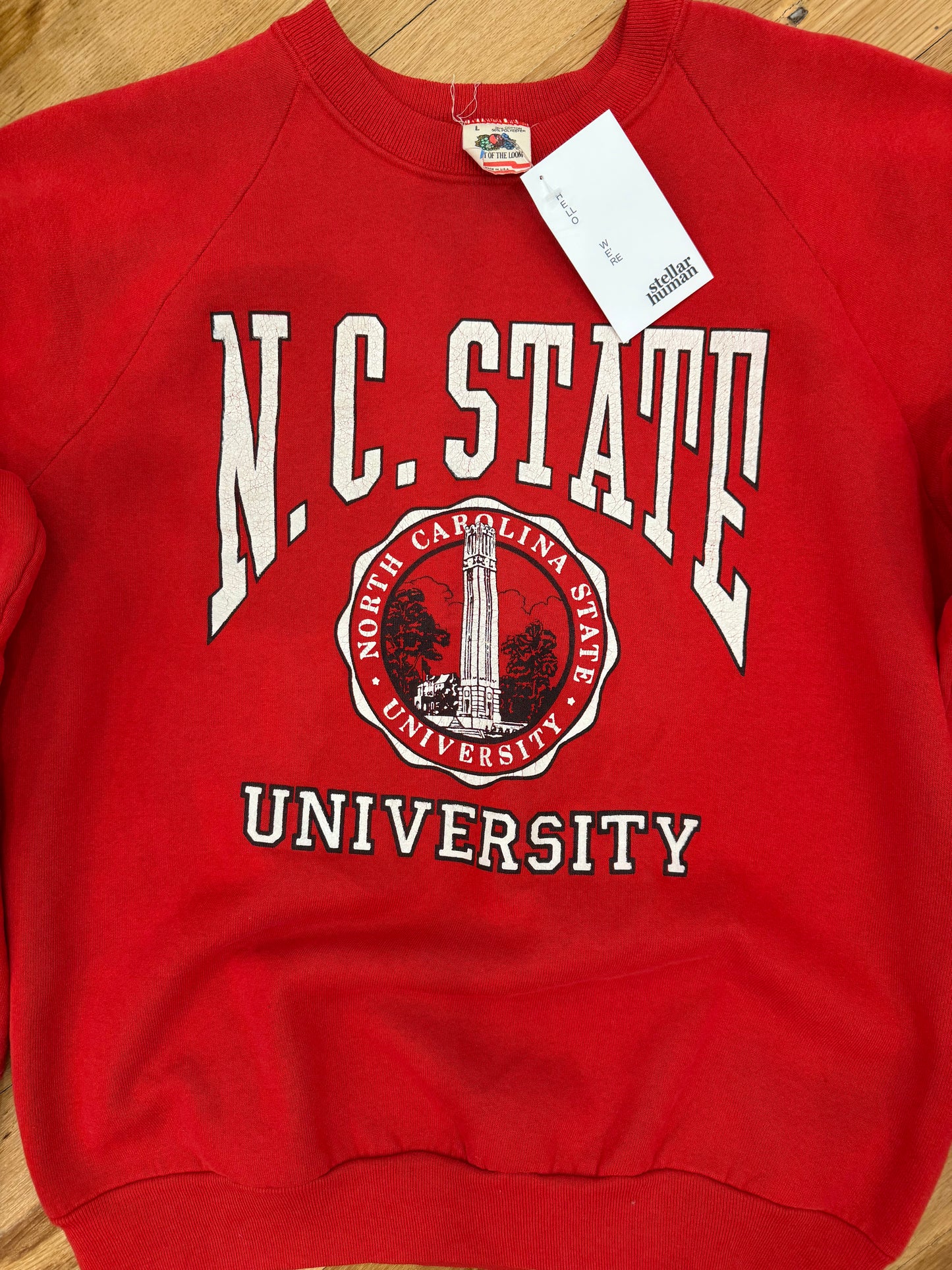 90’s NC State Crewneck-Small
