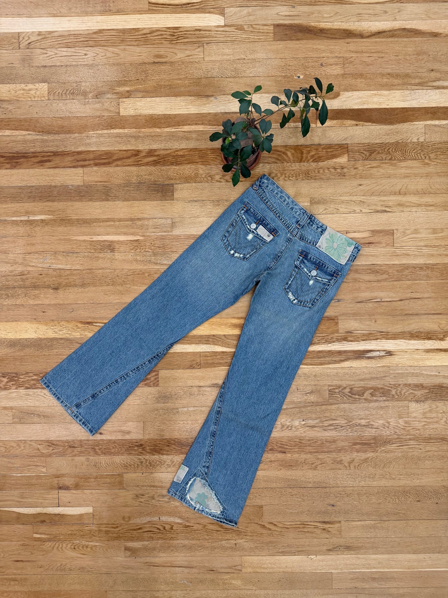 Y2K Seal Company Jeans