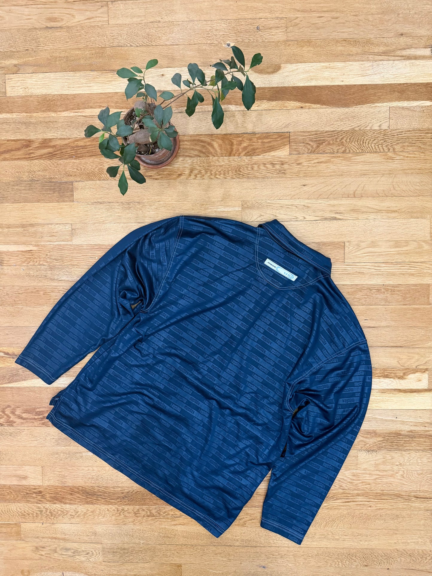 90’s Mecca Quarter zip Jersey-XL