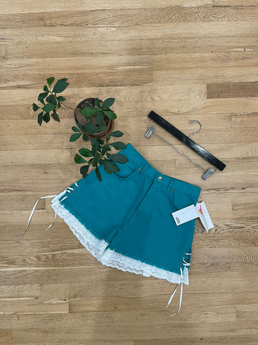 Cristina Shorts w/ Lace Trim