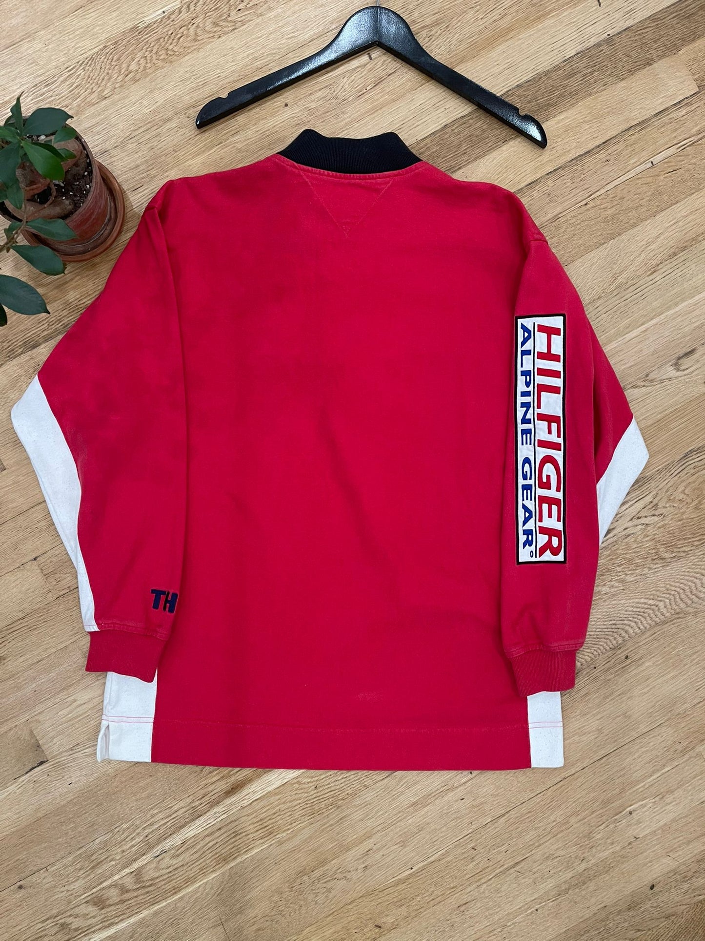90’s Tommy Quarter Zip-Med