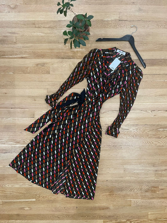 DVF Wrap Dress-Size 6