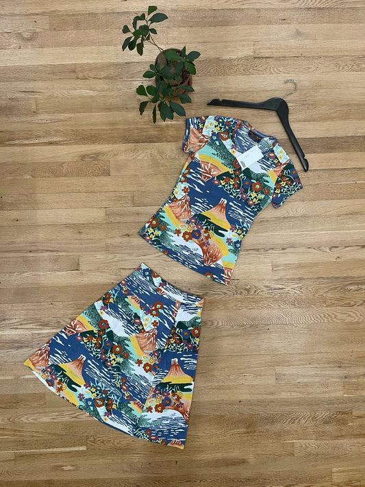 70s Whip-O-Will Novelty Print Set-Sm