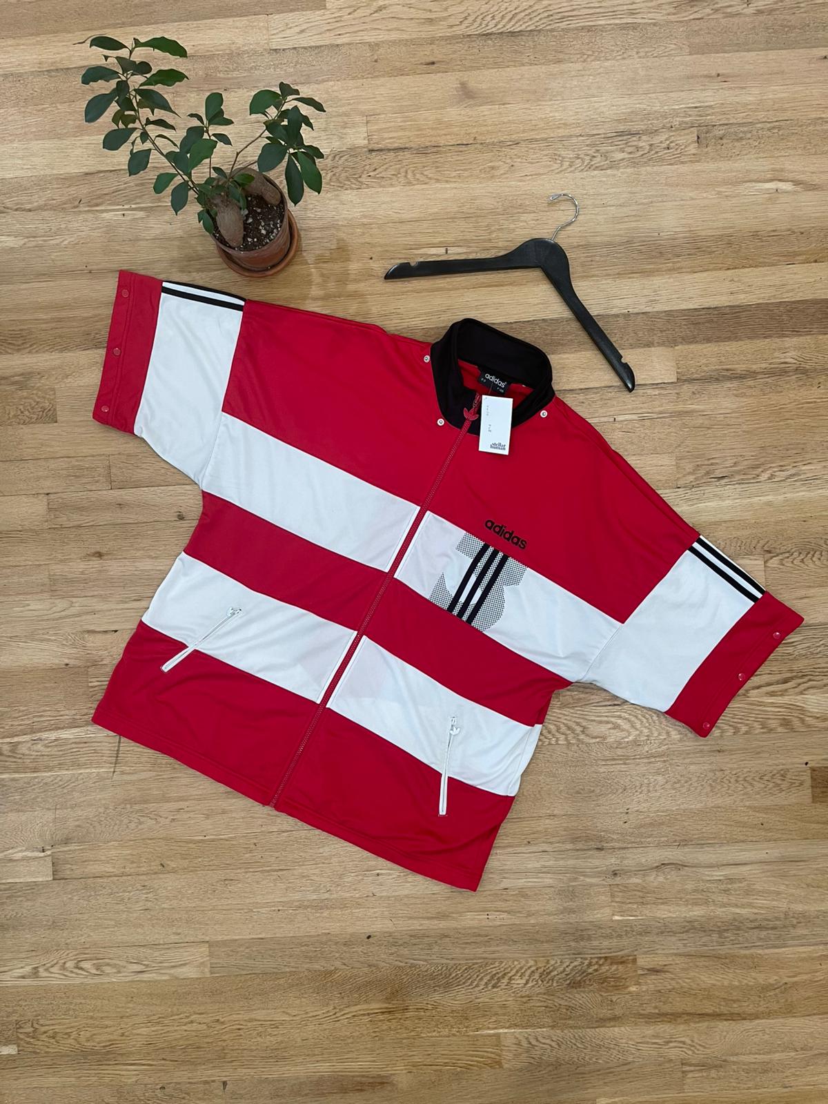 Adidas short sleeve track jacket (28x34)
