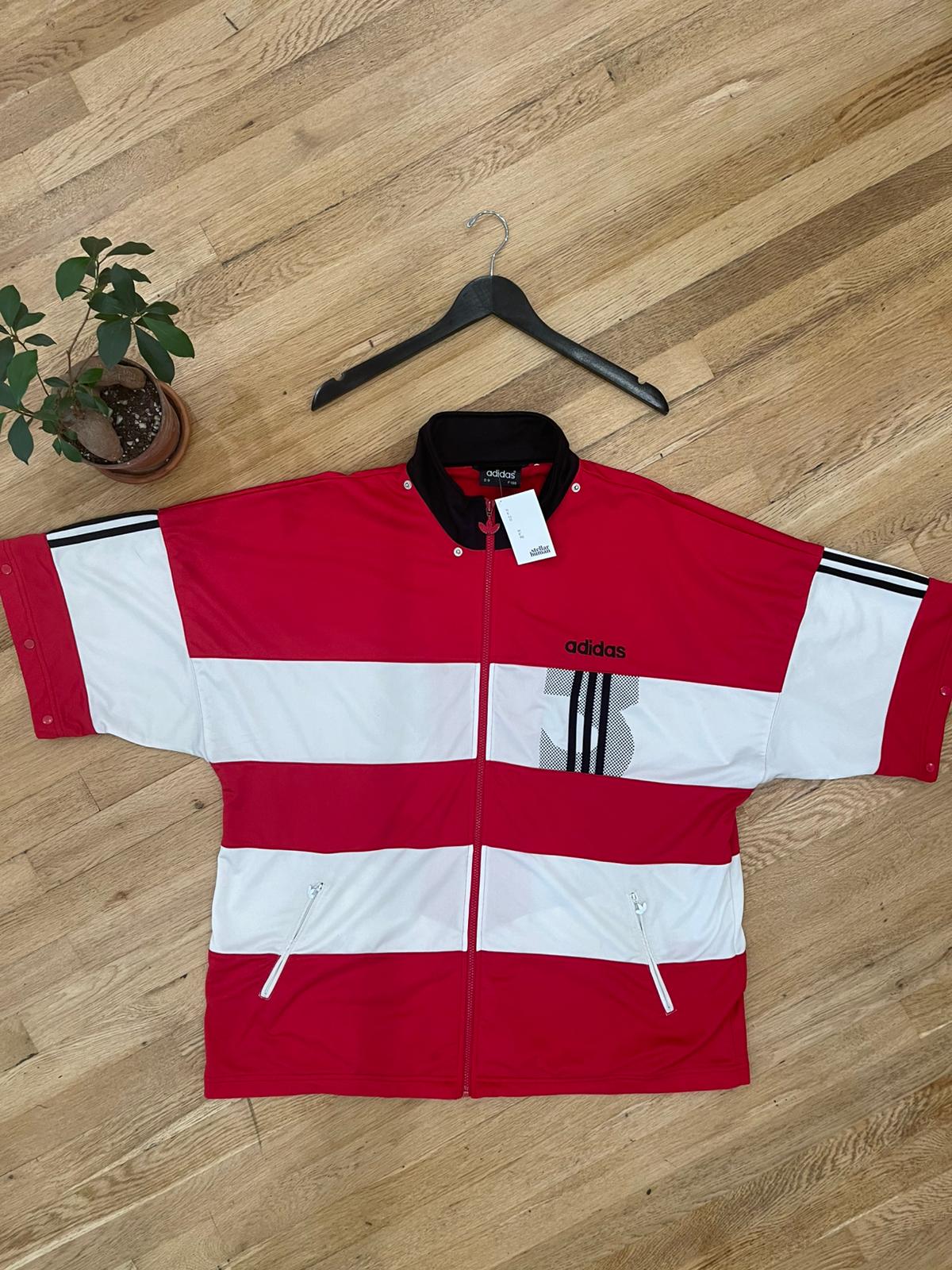 Adidas short sleeve track jacket (28x34)