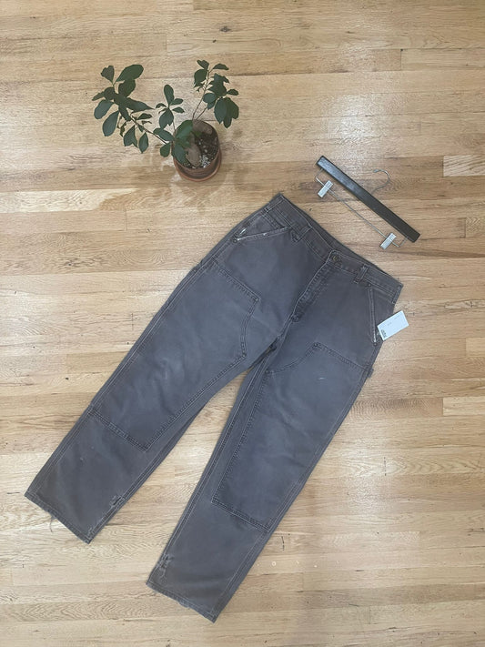 Grey Carhartt Double Knee Pants